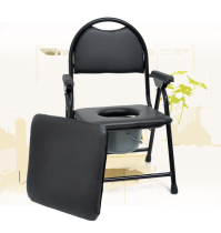 Seat-in-chair balance Interstate seniors Home Toilet Reinforced pregnant woman sitting defecating chair Foldable non-slip toilet elderly