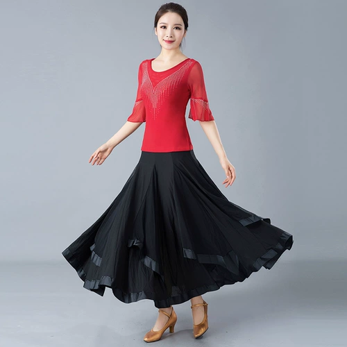 Танцующая однотонная летняя длинная юбка, высокая талия