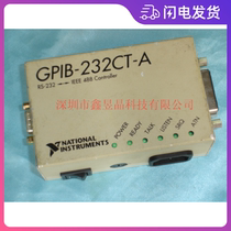 Secondhand US NIs GPIB-232CT-A serial port converter data acquisition card spot can be invoiced