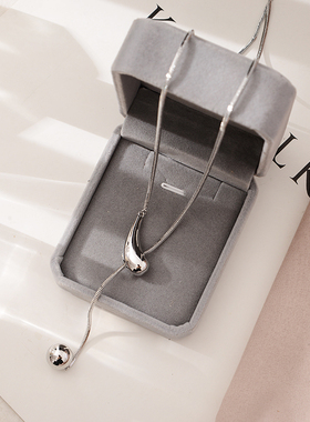 时尚百搭简约项链毛衣链挂件