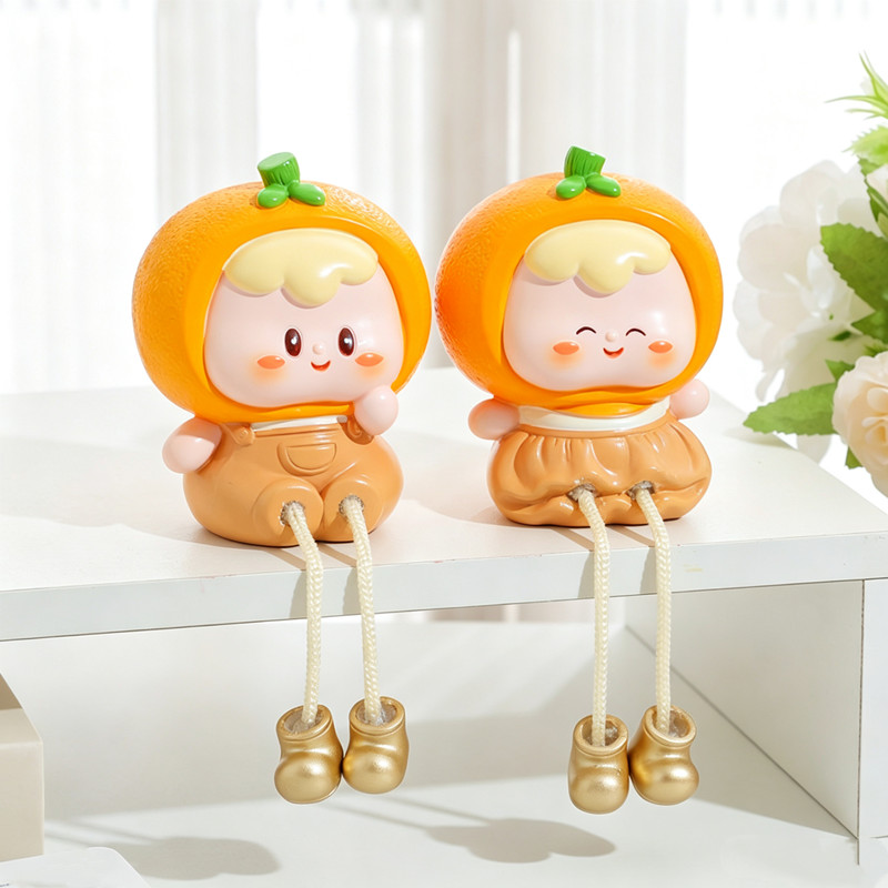 Thinking Orange healing hanging doll ornaments