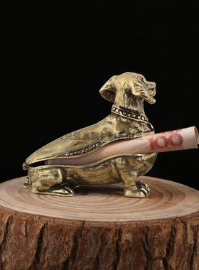 纯铜创意盒子仿古风藏宝盒摆件