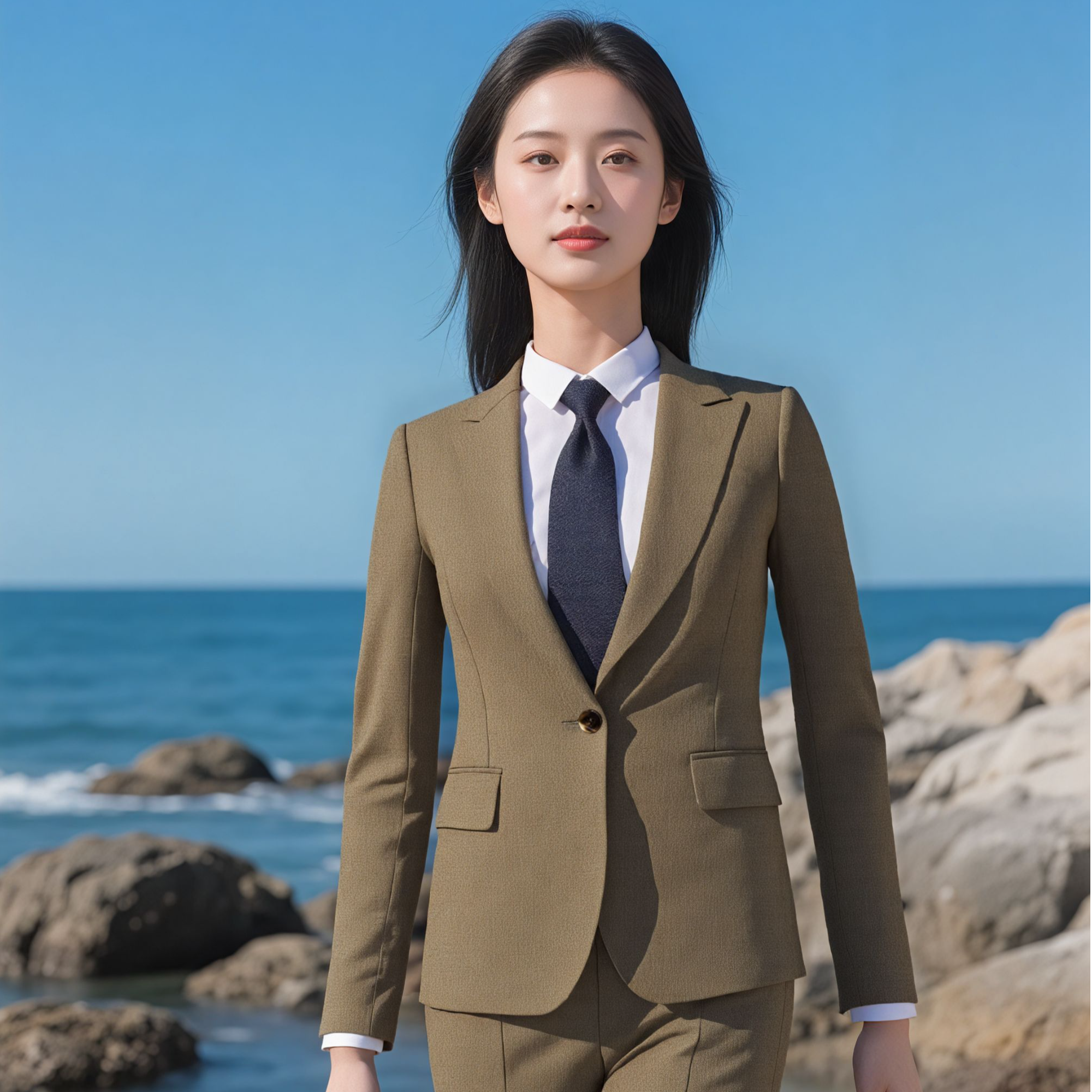 衬衫西装长袖气质长裤外套经理职业女裤套装工作服修身9911,淘宝优惠券,粉丝福利购,淘宝优惠卷