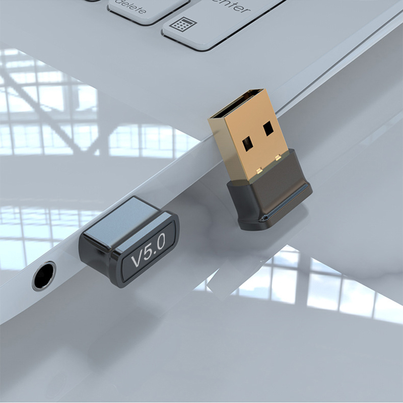 USB5.1/5.0/4.0适配器电脑蓝牙音频接收器支持win8/10/11免驱动 - 图0