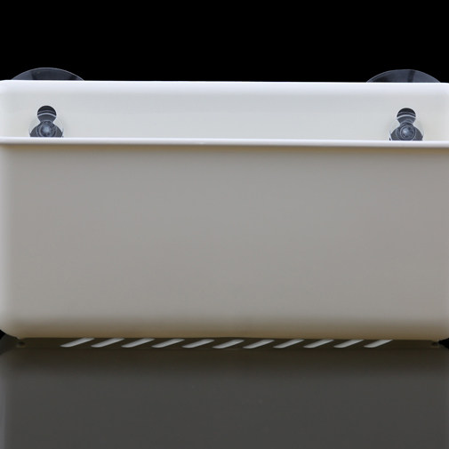 日本KM双吸盘置物桶卫浴收纳牙刷牙膏剃须刀1个装漱口杯收纳盒,淘宝优惠券,粉丝福利购,淘宝优惠卷