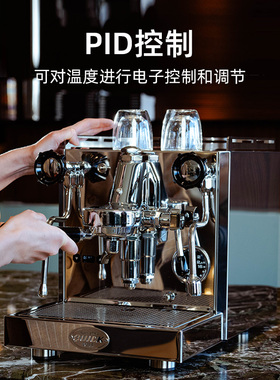 意式咖啡机家用双锅炉进口