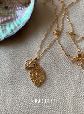 气质精致百搭通勤小众设计项链