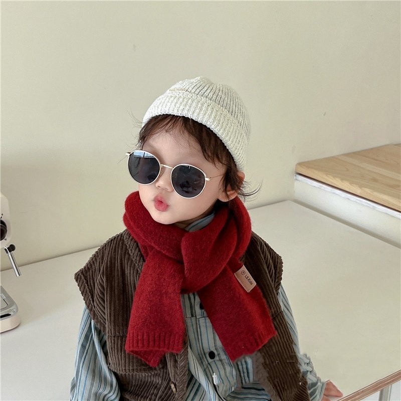 儿童围巾冬季男女宝宝毛线围脖高品质羊毛加厚保暖防风针织围巾潮,淘宝优惠券,粉丝福利购,淘宝优惠卷