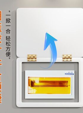 电表箱装饰画多媒体洞口遮挡弱电电闸镂空配电箱挂画网线简约壁画