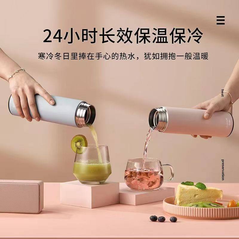 智能保温杯高档316不锈钢高颜值泡茶水杯