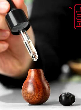 古金文创全实木小灯泡吊坠