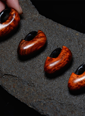 原创小叶木质手机有钱送礼吊坠