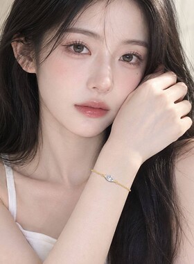 欧美时尚恶魔之眼925银手链