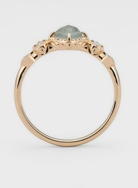 日系轻奢珠宝女通体S925银戒指