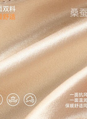 VVC桑蚕丝保暖护眼角防晒口罩