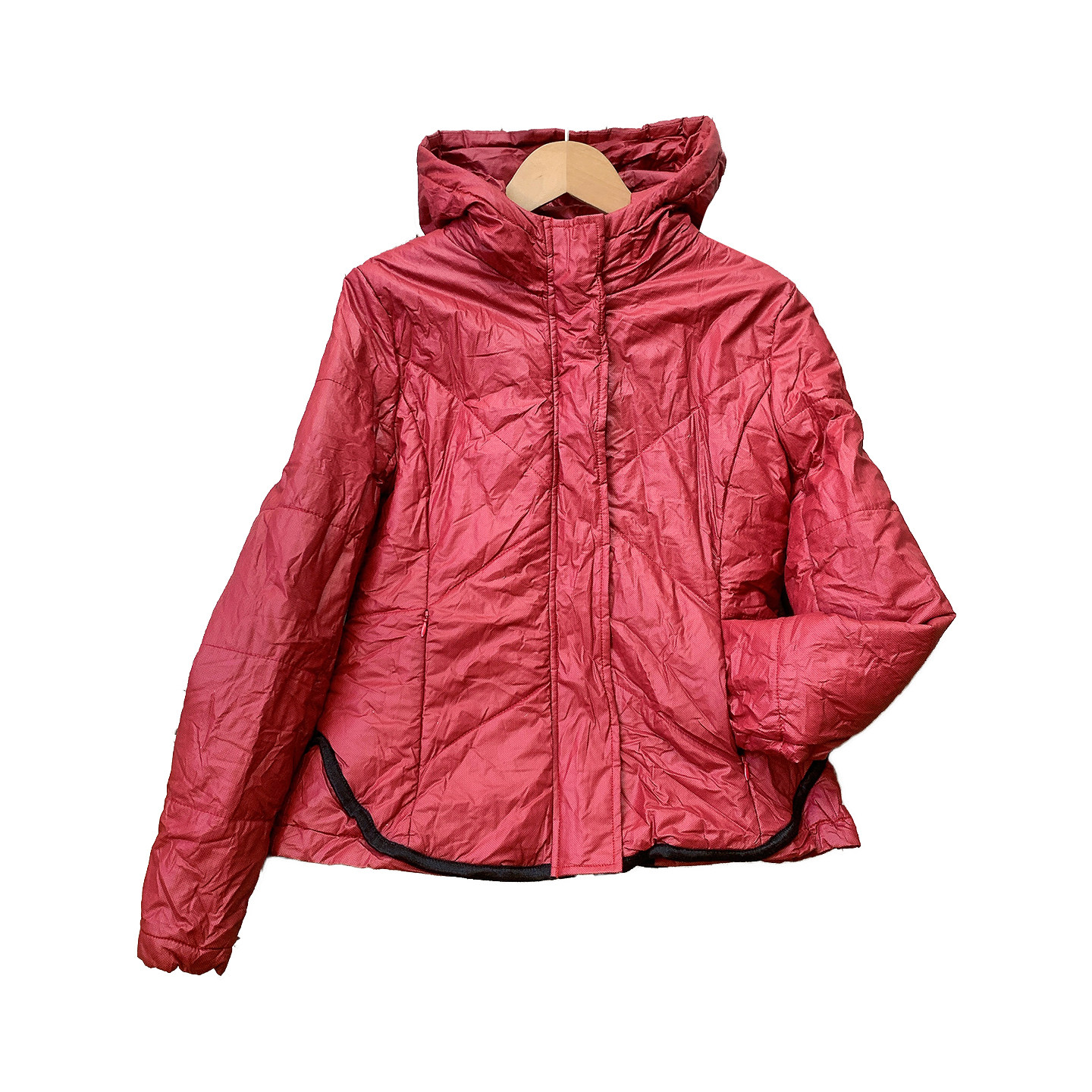 无假期的人】撤柜单！复古休闲通勤淑女连帽棉衣棉服女夹克外套冬,淘宝优惠券,粉丝福利购,淘宝优惠卷