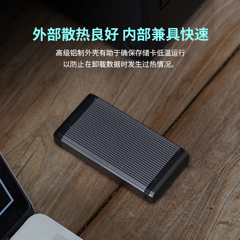 闪迪大师PRO-READER SD读卡器 tf读卡器高速传输 支持SD和microSD - 图1