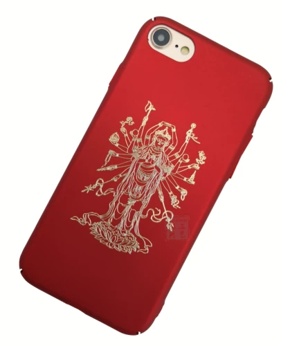 Китайский металлический мобильный телефон, наклейка, чай Тегуаньинь, ноутбук, декор, китайский стиль