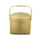 Retro picnic box large tea set storage basket bamboo basket