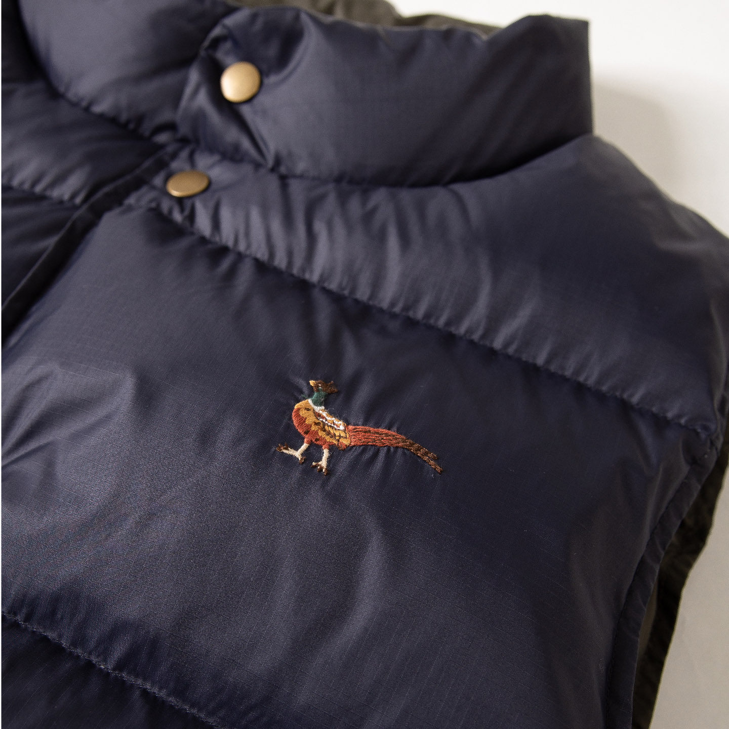 国棉壹厂90绒山鸡绣花白鹅绒羽绒马甲男女轻暖复古帕尼尼鹅绒马甲,淘宝优惠券,粉丝福利购,淘宝优惠卷