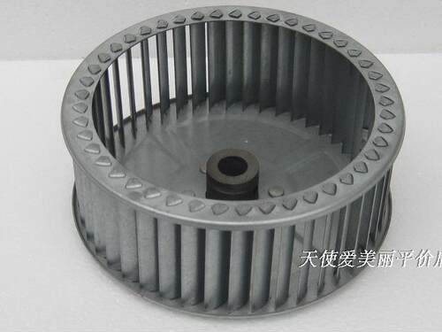 多翼式离心风机叶轮 风叶子 涡轮 风扇叶片轴孔直径 8 11 14 19 - 图0