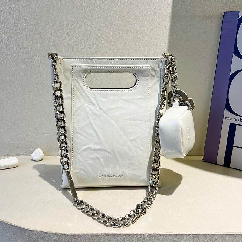 玛莎爱贝儿时尚手提链条托特包女包2025新款手抓纹通勤单肩斜挎包,淘宝优惠券,粉丝福利购,淘宝优惠卷