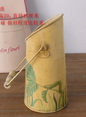 做旧杂物收纳美式风装饰摆件