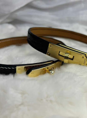 H家款不锈钢手镯五金手环扣 手工DIY皮具五金 工艺送情侣朋友