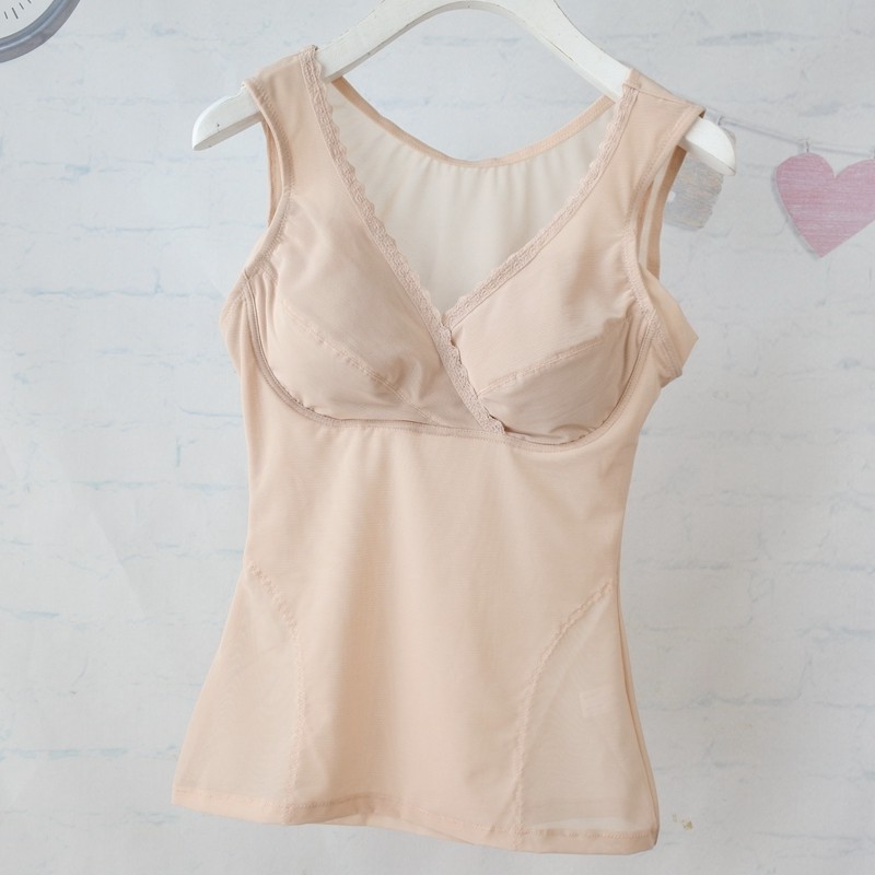 束身衣秋季出口日本无钢圈宽肩带包胸好免穿文胸纯色女士塑身背心,淘宝优惠券,粉丝福利购,淘宝优惠卷