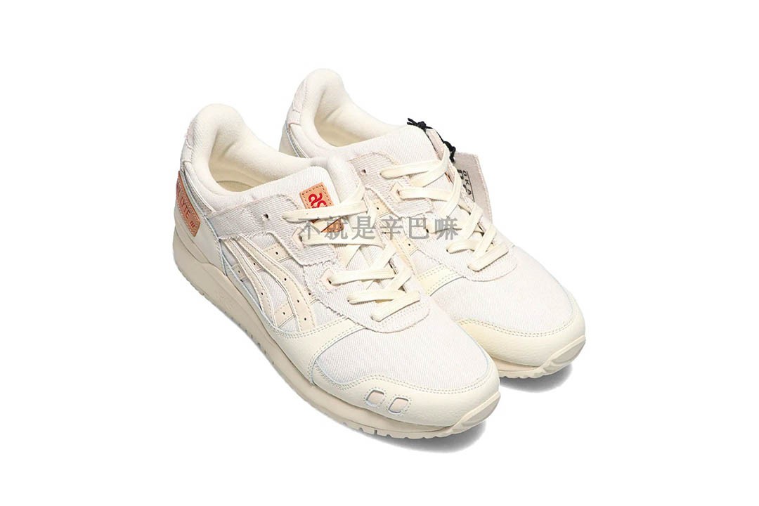 亚瑟士ASICS GEL LYTE III OG 复古休闲跑鞋冈山牛仔限量联名 - 图2