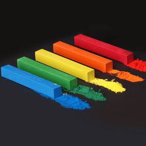 日本樱花色粉笔单支补充彩绘DIY手绘专业画画粉彩棒头发紫砂染色