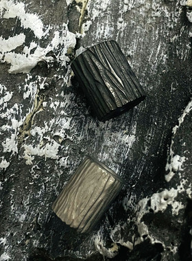 TiFire钛合金刀坠挂坠EDC伞绳坠尾绳项链坠拉链头-手工树皮纹