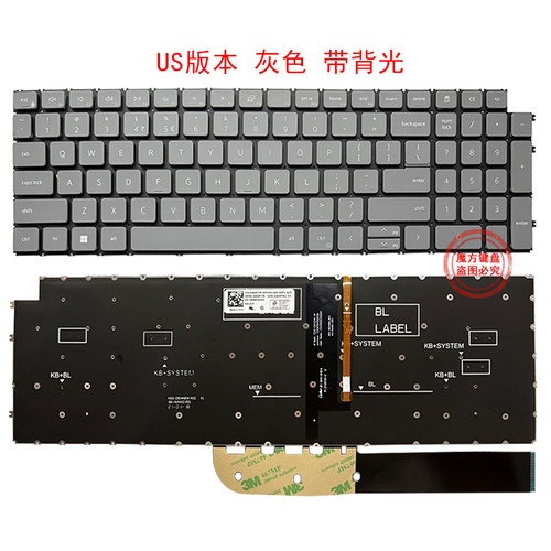 适用戴尔3525 3511 3515键盘Inspiron 15 5515 7510 16 Plus 7610 - 图1