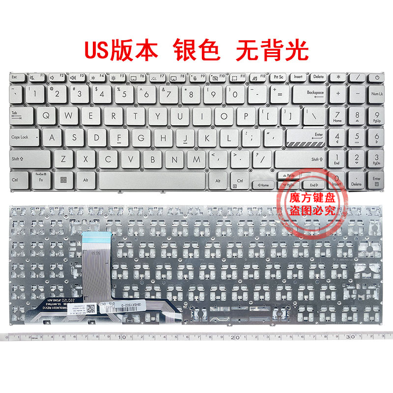 X1503华硕X1603Z K6602Z M1503Q X1502/ZA M1502键盘B1502 M1603Q - 图2