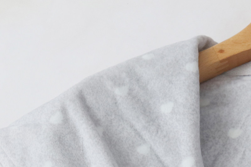 翻领爱心绒睡衣 春秋新款中长款系带睡袍 百搭浴袍女家居服 04291,淘宝优惠券,粉丝福利购,淘宝优惠卷