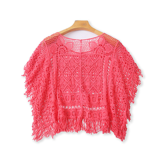 Lace Regular Loose Round Neck ຝ້າຍບໍລິສຸດຫນຶ່ງຂະຫນາດຄົນອັບເດດ:
