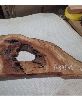 千年老红香樟陈化老料原木切片底座珠子料雕刻料挂件摆件香熏
