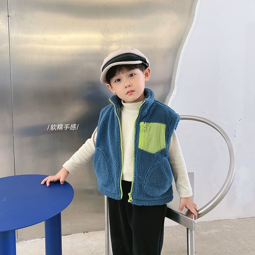 Детский демисезонный зимний жилет, пуховик, флисовый костюм мальчика цветочника, увеличенная толщина, детская одежда