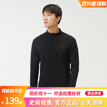 Pathfinder long sleeve T-shirt male 23 autumn winter outdoor warm elastic Develvet semi-high neckline undershirt TAJJCL91900
