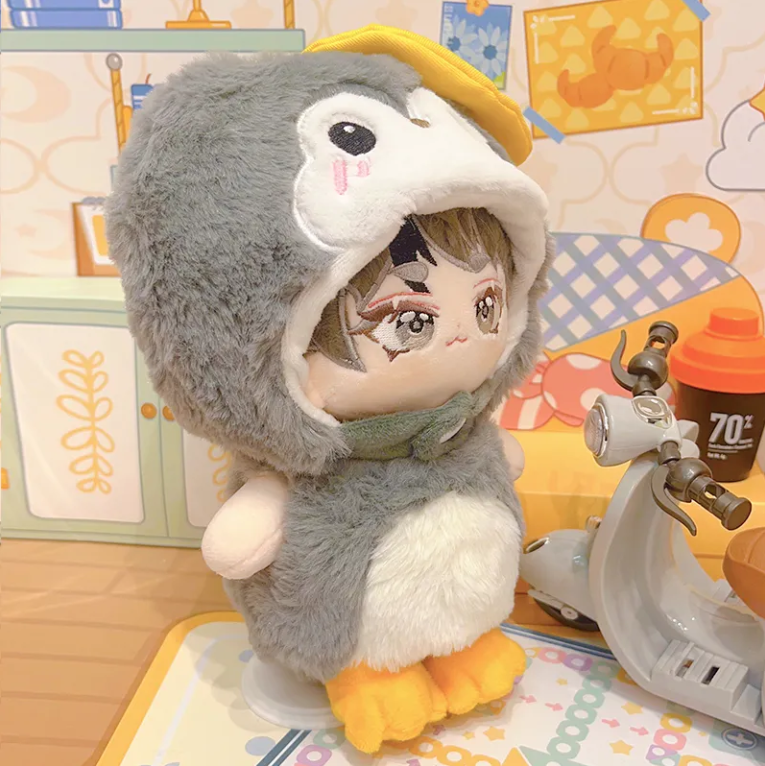 娃衣小企鹅立体娃衣20cm棉花娃娃衣服毛绒玩具公仔娃娃女生日礼物,淘宝优惠券,粉丝福利购,淘宝优惠卷