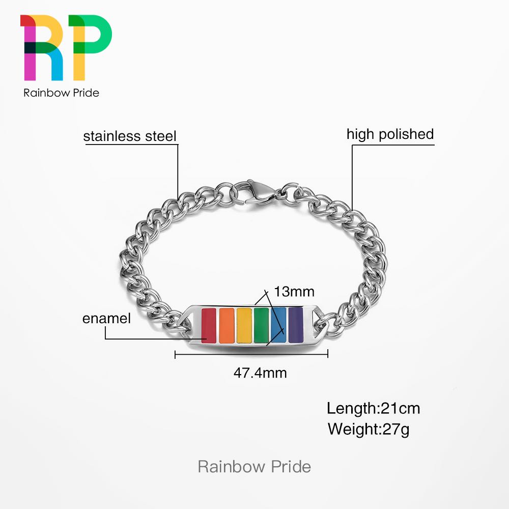 Rainbow 彩虹骄傲情侣手链 Pride Rainbow 彩虹骄傲情侣手链 Pride