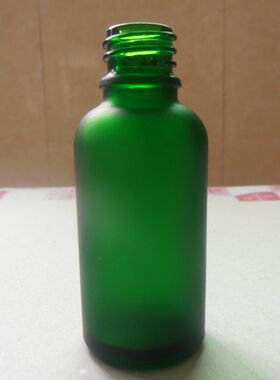 绿色精油瓶30ml分装瓶磨砂