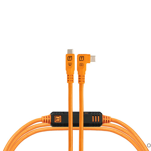 美国Tether Tools USB Type C联机拍摄线数据线A7R4 Z7 R5 R6黄线 - 图3