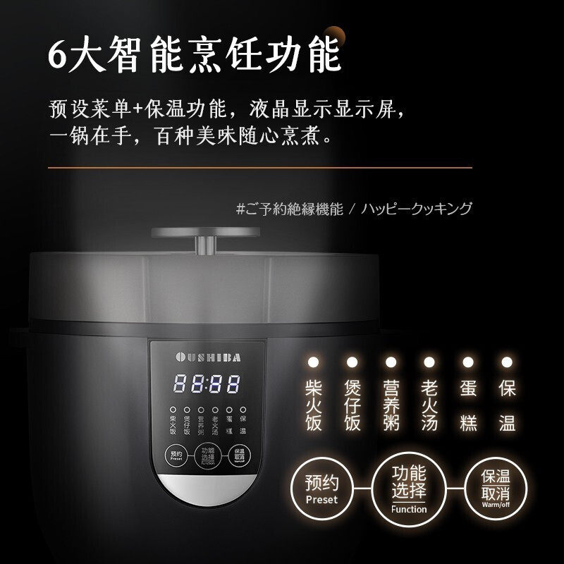 欧之宝车载电饭煲24v货车12v自驾游迷你智能多功能车家两用电饭锅,淘宝优惠券,粉丝福利购,淘宝优惠卷