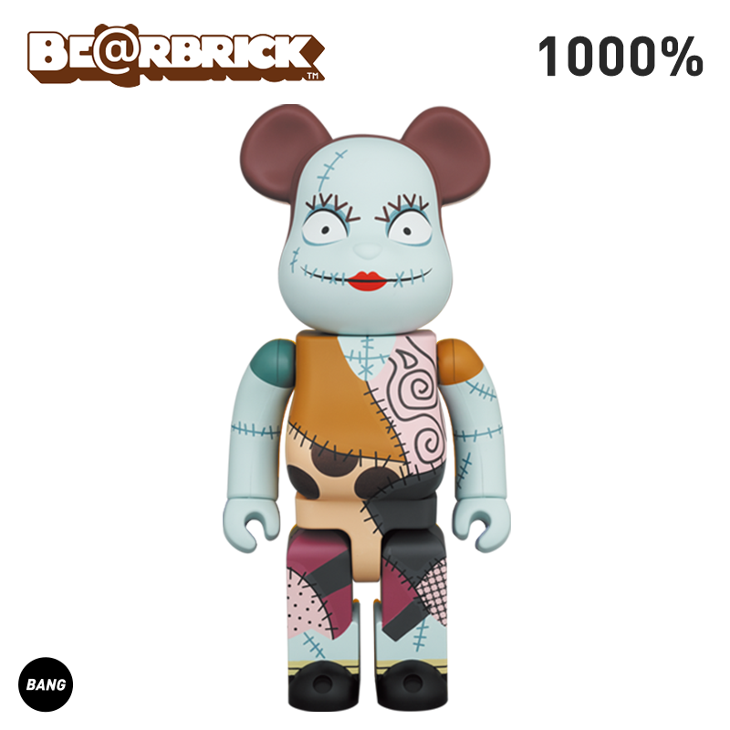 【Bang】现货 Bearbrick 1000% Disney迪士尼 圣诞夜惊魂莎莉潮玩 - 图0