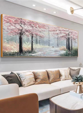 丁其缘立体手绘厦门现代油画风景
