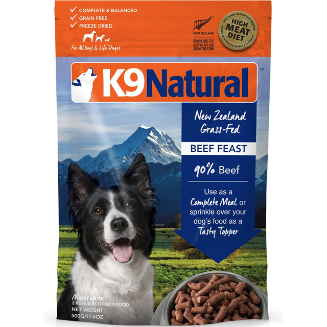 k9 raw dog food