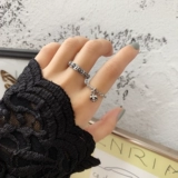 Ретро универсальное кольцо, серебро 925 пробы