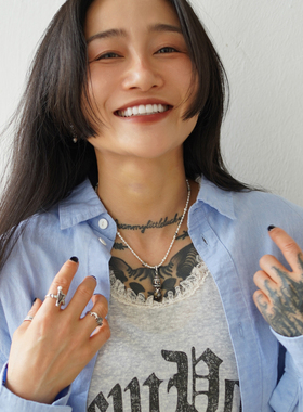 睡莲生生世世 原创设计小丑心脏机械齿轮造型925纯银吊坠个性挂坠