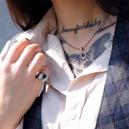 Натуральная подвеска, ожерелье, серебро 925 пробы, с драгоценным камнем